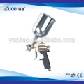 Plating polyurethane spray gun